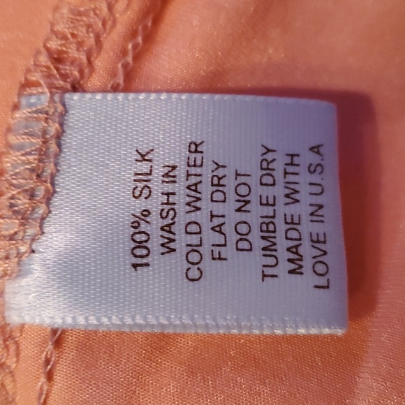 Size 0 - Eva Franco Silk Camisole Butterfly Peachy BNWT XS - Picture 6 of 9